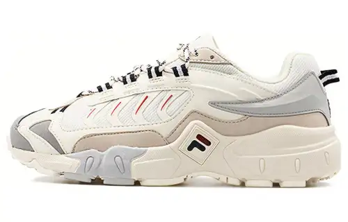 FILA FUSION Fila Vntg Running Shoes Gs White/Grey Women's