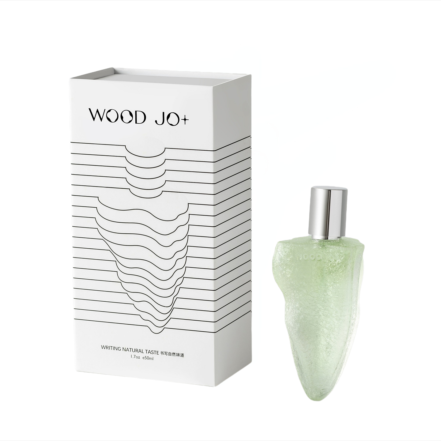 WOOD JO+ Frosty Tea Women's Perfume Aromatic Green Leaf Perfume EDP Orange Blossom Vetiver 50ml