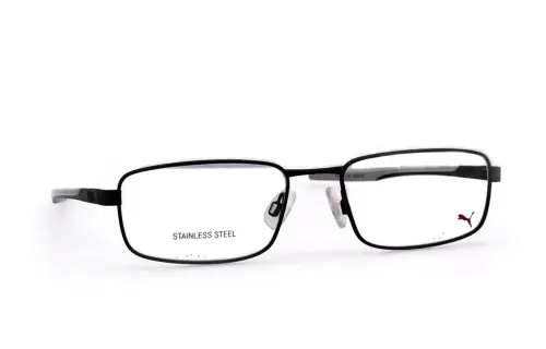 PUMA Rectangular Eyeglass Frames Women's Black