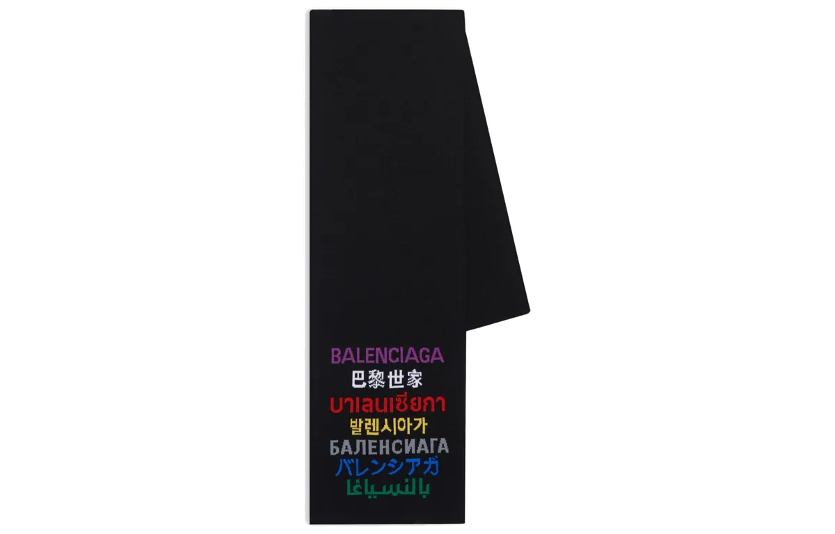 Balenciaga Knit Scarves Unisex