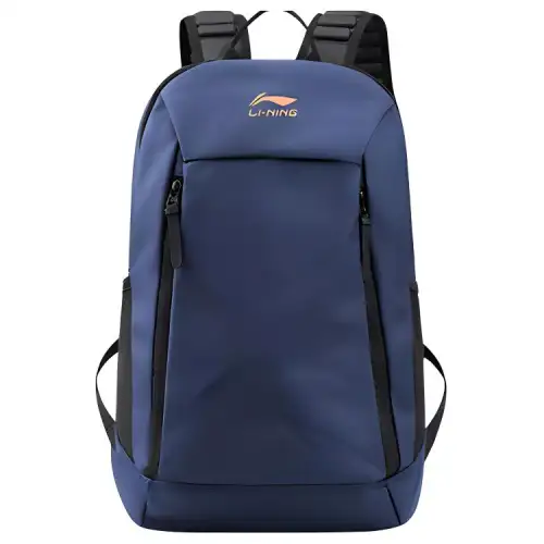 Li Ning Polyester Backpack Regular Unisex Blue