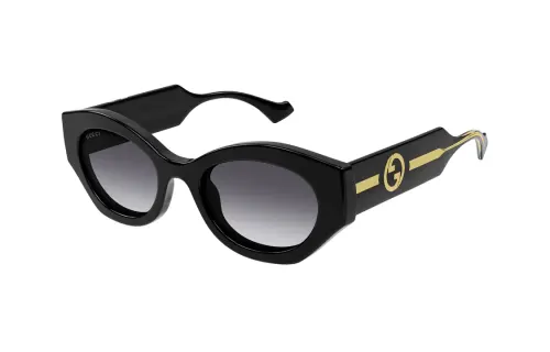 Gucci La Piscine Oval Frame Sunglasses