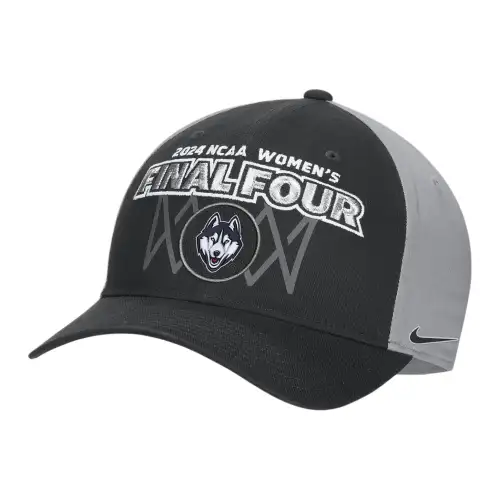Nike Cotton Baseball Caps Unisex Gray