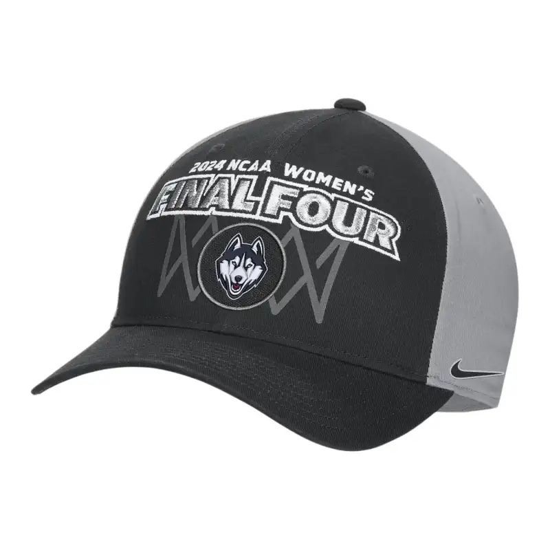 Nike Cotton Baseball Caps Unisex Gray
