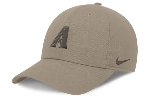 Nike Cotton Baseball Caps Men's Brown