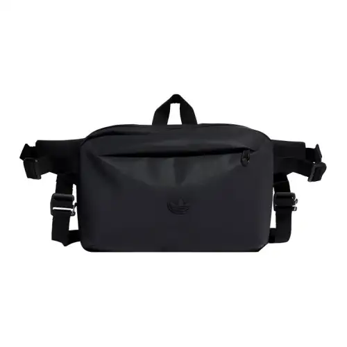 Adidas Originals Recycled Material Handbag, Shoulder Bag, Crossbody Bag Regular Unisex Black
