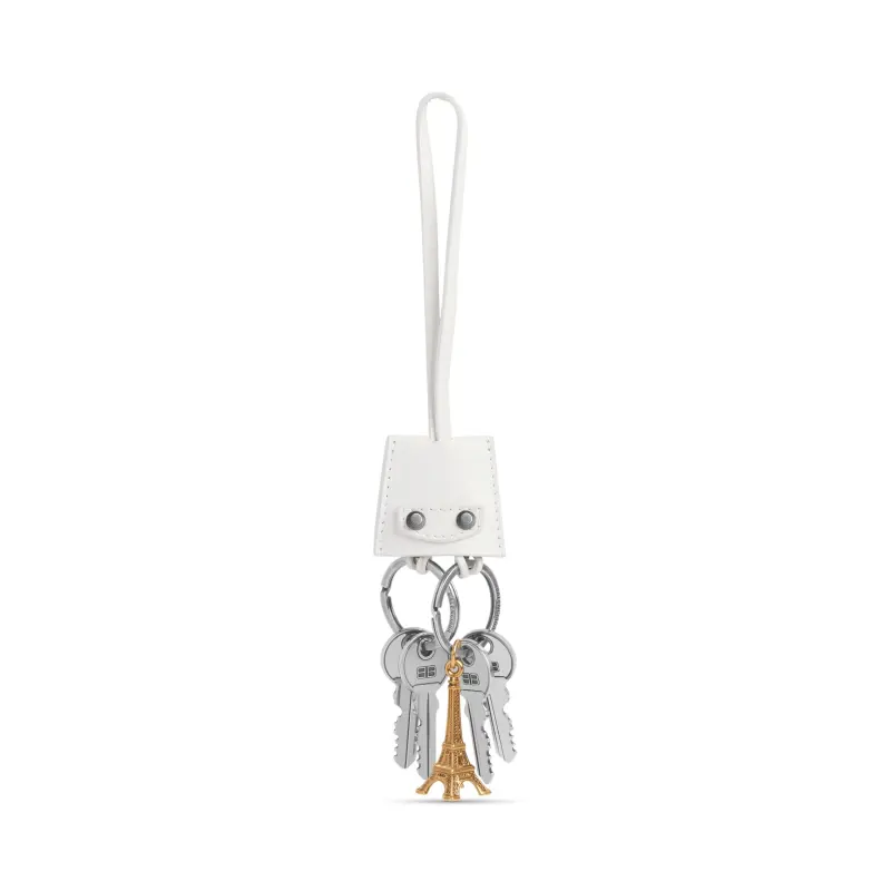 Balenciaga Sheepskin Pendant Bag Merchandise Women's White