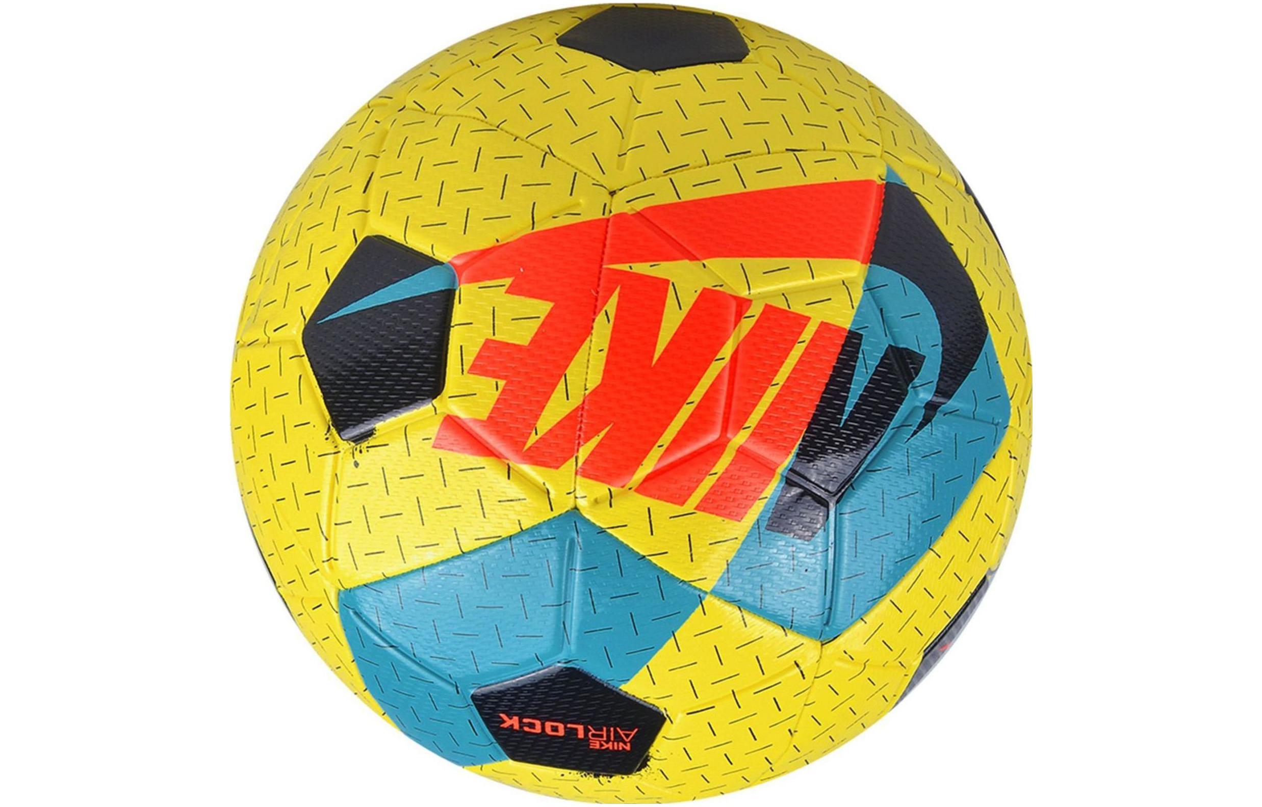 Nike Size 5 Ball Soccer Ball Pu Machine Stitched Soccer Ball Unisex Yellow