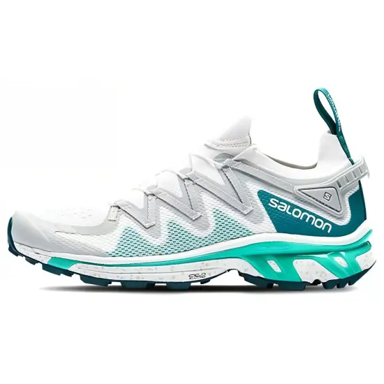 SALOMON XT-Rush Running Shoes Unisex Low-top White/Green