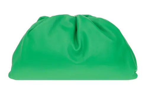 Bottega Veneta Fashion Trend Cow Leather Cloud Bag Clutch Regular Women's Green