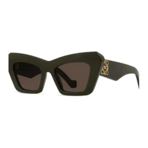 LOEWE Cat Eye Sunglasses Women's Dark Green