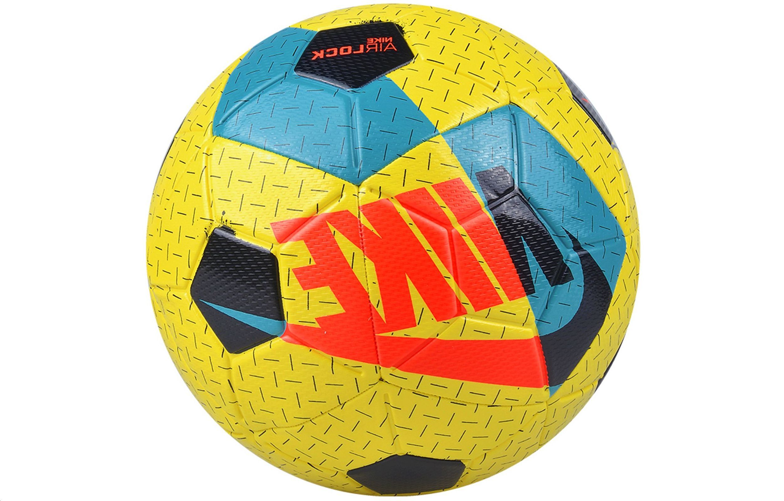 Nike Size 5 Ball Soccer Ball Pu Machine Stitched Soccer Ball Unisex Yellow
