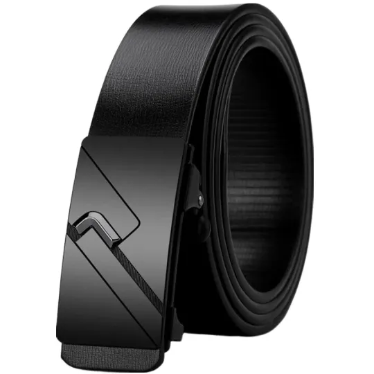 Warrior Alloy Leather Belts Men's Width 3.3cm