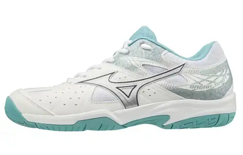 Mizuno Textile, Synthetic Leather Slip Resistant, Abrasion Resistant, Breathable Low top Tennis Shoes Women's