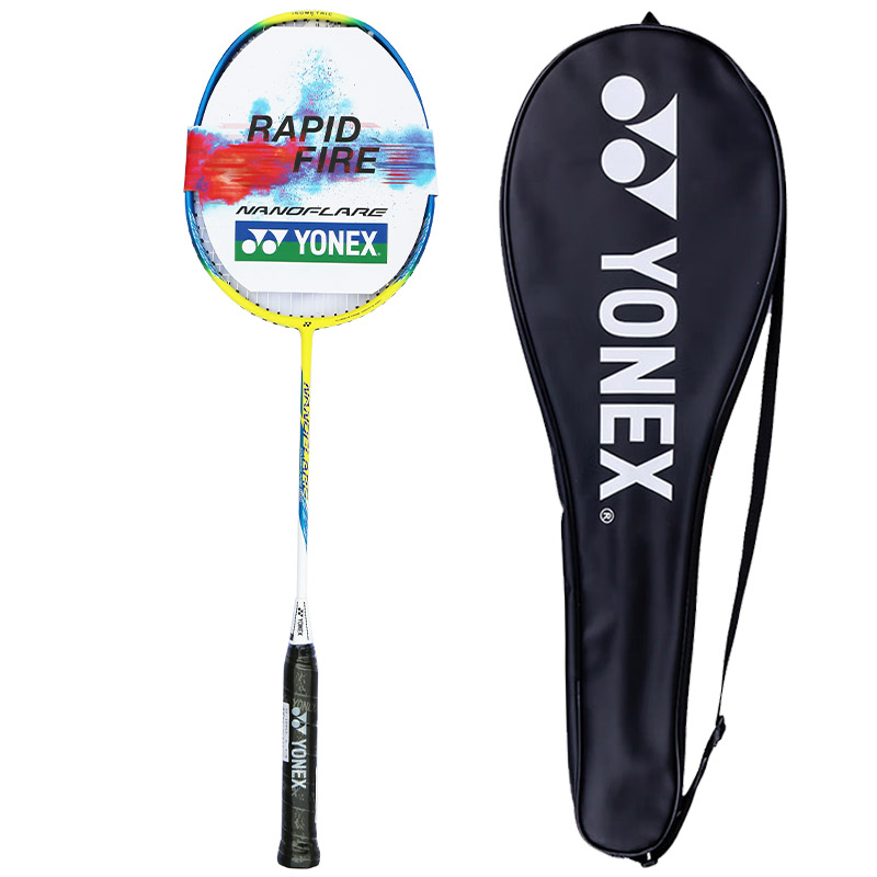 YONEX NF 100GE Carbon Aluminum Badminton Rackets Speed Type Enhanced Swing Speed Advanced Level Unisex Single Racket