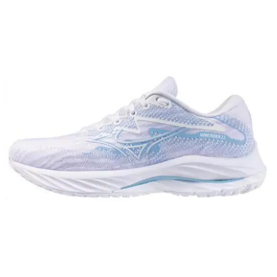Wave Rider 27 Women's Mizuno Super Wide 'White Cerulean' Women's