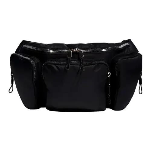 Adidas IVY PARK Beyoncé Collaboration Nylon One Shoulder Crossbody Fanny Pack Extra Large Unisex Black