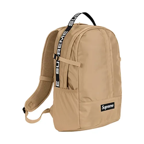 Supreme SS18 Polyester Backpack Regular Unisex Khaki