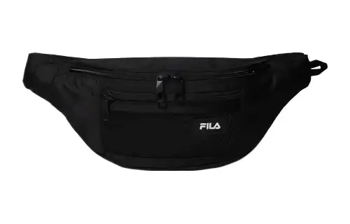 FILA Nylon Sling Bag, Fanny Pack Regular Unisex Black