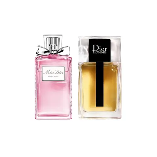 DIOR Perfume with a light fragrance, floral set contains rose, white musk