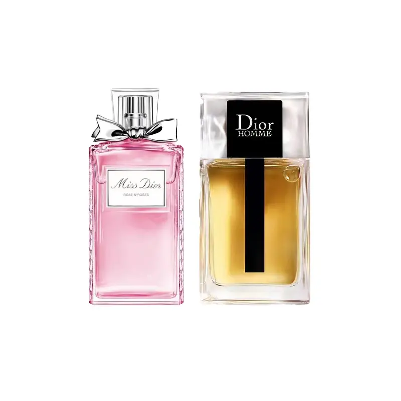 DIOR Perfume with a light fragrance, floral set contains rose, white musk