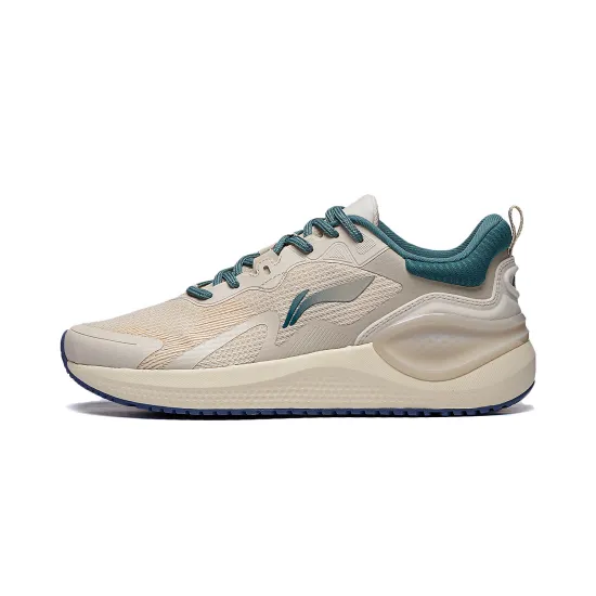 LINING EazGo Running Shoes Men Low-Top Brown Green