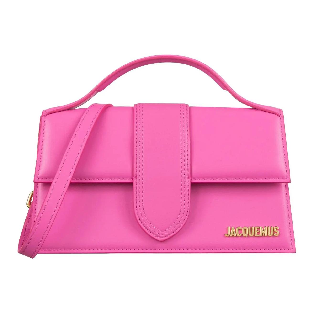 Jacquemus Le Grand Bambino Logo Plaque Tote Bag
