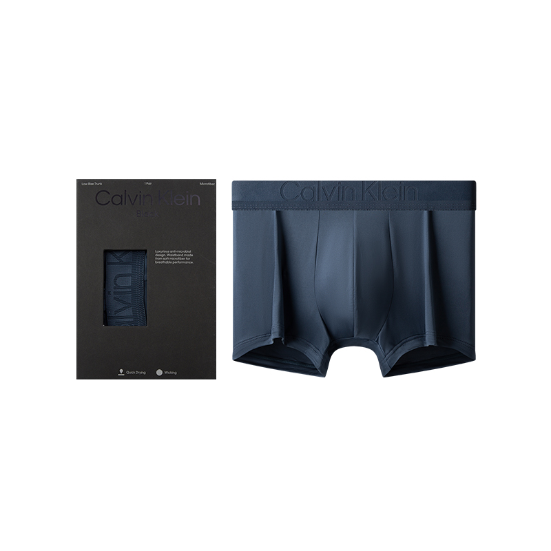 Мужские трусы CALVIN KLEIN Black Label Boxers (сине-черные)