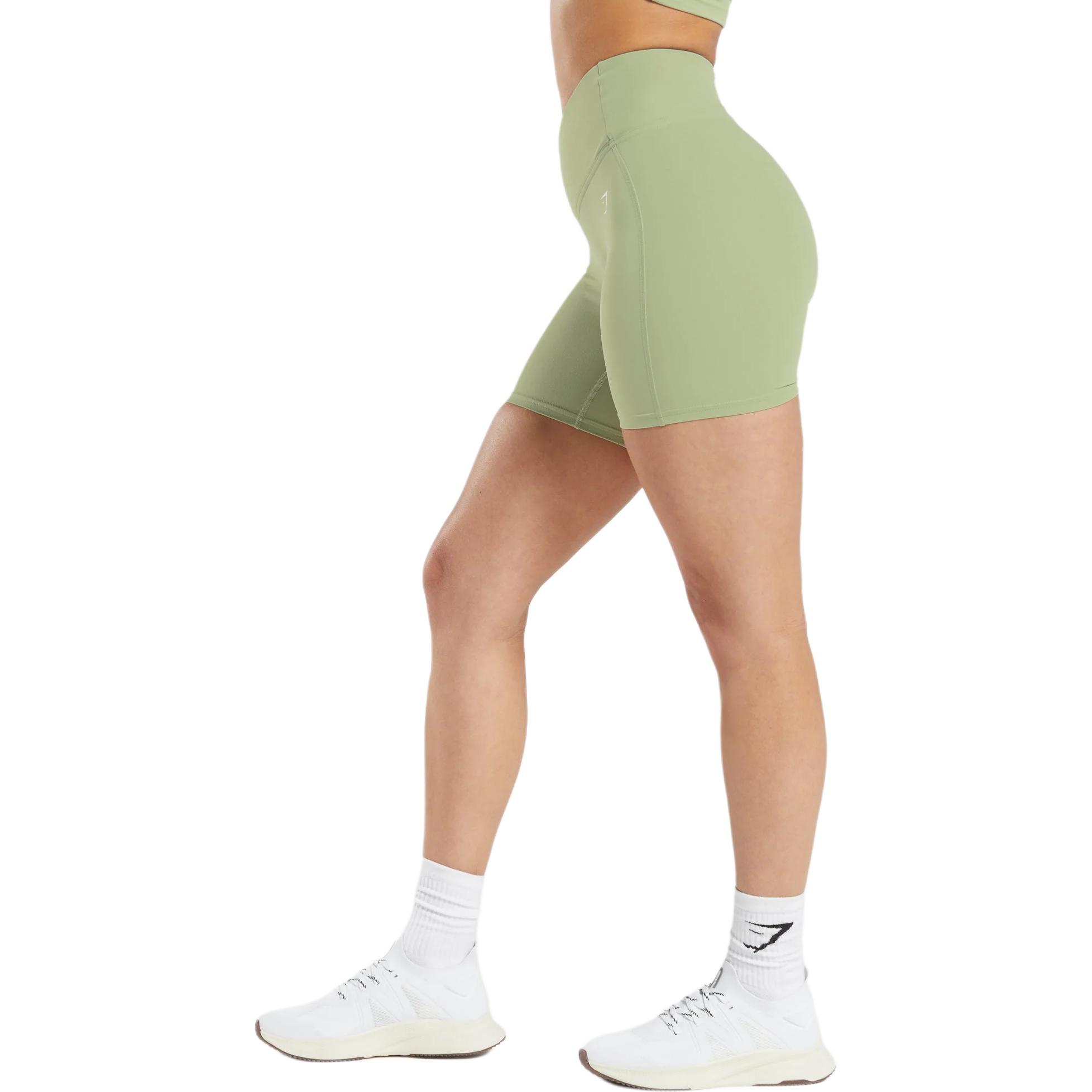 GYMSHARK Sports Shorts Women’s Light Sage Green