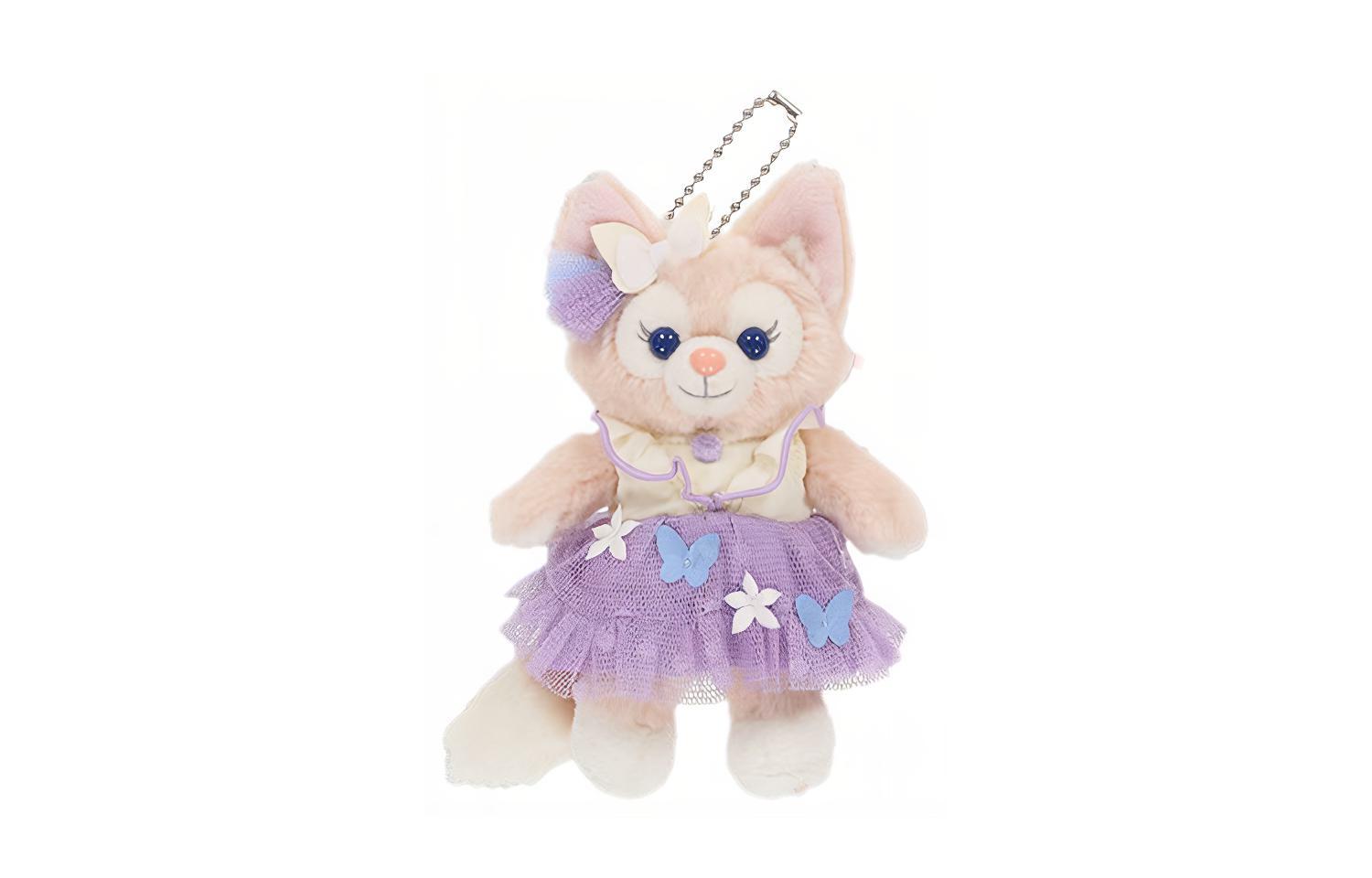 Disney Disney, Japanese purple appeases skirt, doll, plush pendant, 2023, accompany and appease