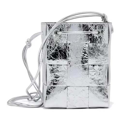 Bottega Veneta Cassette Strapped Mini Bucket Bag