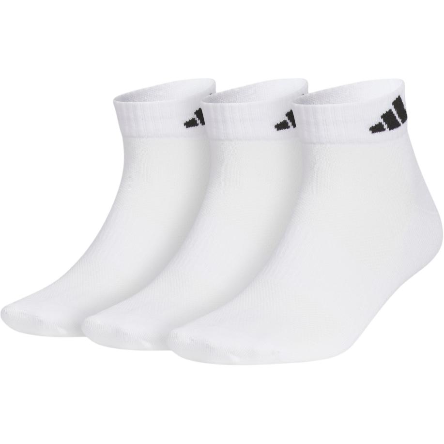 Adidas Ankle Socks Unisex 3 Pack White/Black