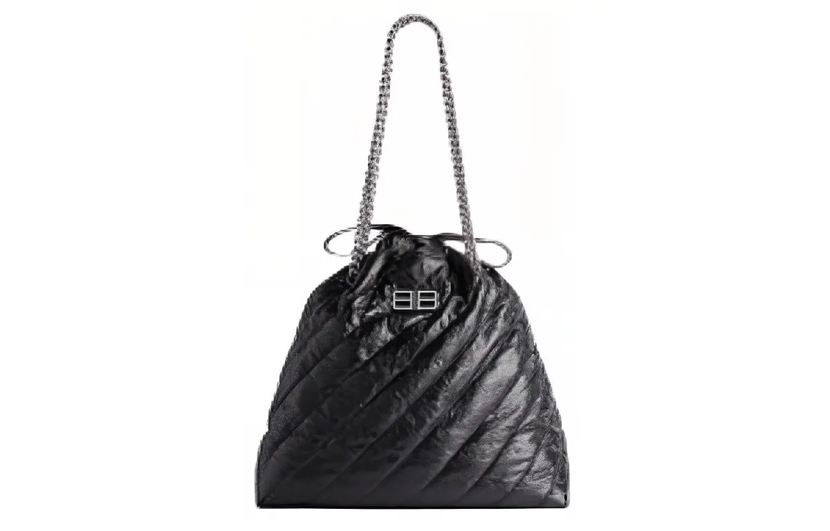 Balenciaga Crush Quilted Medium Tote Bag