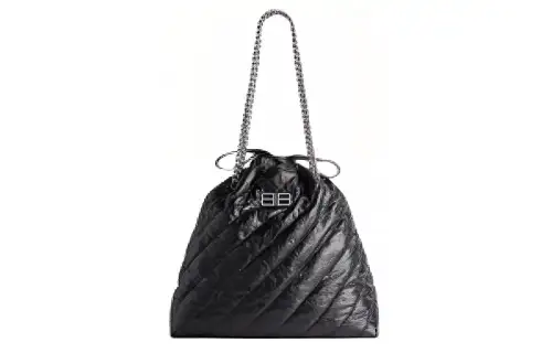 Balenciaga Crush Quilted Medium Tote Bag