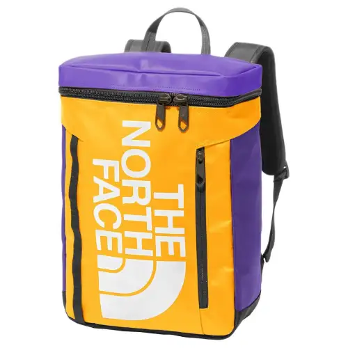 THE NORTH FACE 21L Outdoor Bags Recycled Polyester Yellow & Purple Unisex