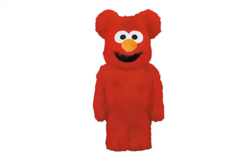 BE@RBRICK Elmo Sesame Street ELMO 2.0 plush red trendy doll