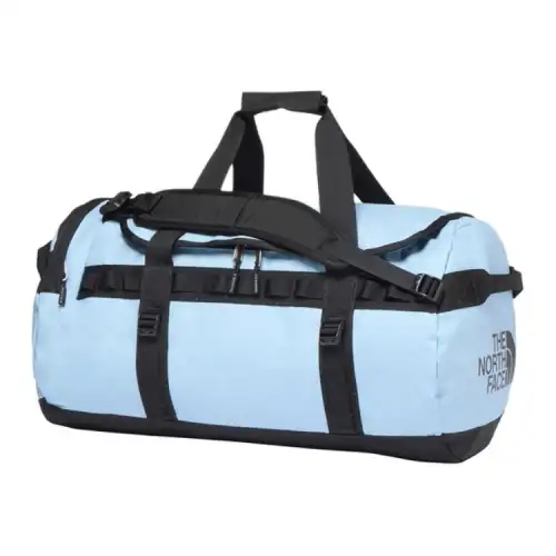 THE NORTH FACE 65L Travel Bag Outdoor Bag Recycled Polyester Steel Blue Unisex