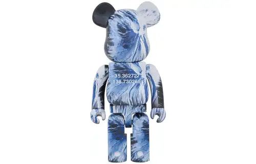 BE@RBRICK 1000%400%100% Benjamin Grant OVERVIEW FUJI Benjamin Grant Fuji trendy doll 7cm/28cm/70cm
