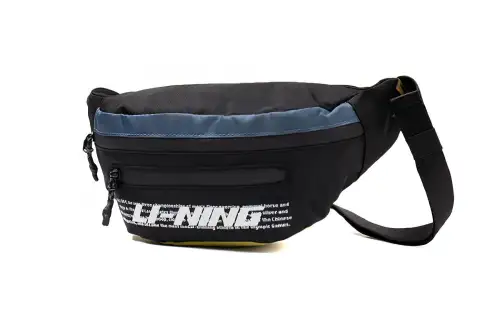 Li Ning Fabric Fanny Pack Regular Unisex Black