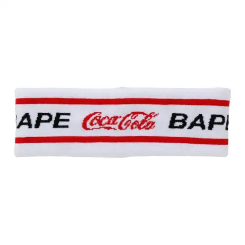A BATHING APE Hair Bands Unisex Black/White