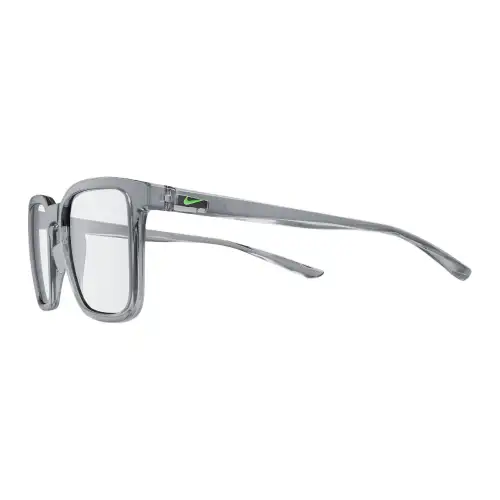 Nike Square Eyeglass Frames Unisex Gray