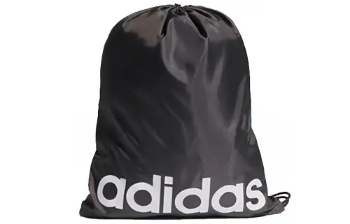 Adidas Fabric Drawstring Bag Gym Bag Unisex Black