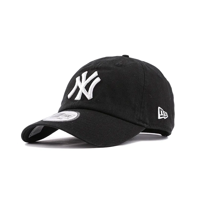 New Era Cotton Baseball Caps Unisex Black