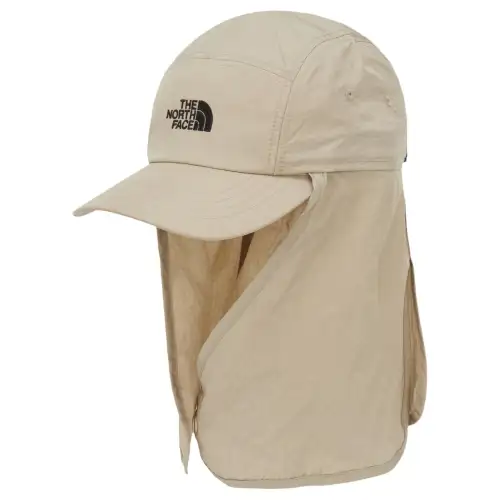 THE NORTH FACE Nylon Baseball Caps Unisex Khaki