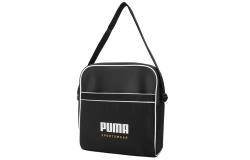 PUMA Fabric Shoulder Bag, Crossbody Bag, Handbag Unisex Black