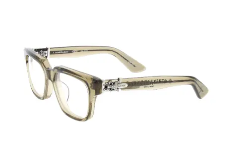Chrome Hearts Butterfly Eyeglass Frames Men's Green