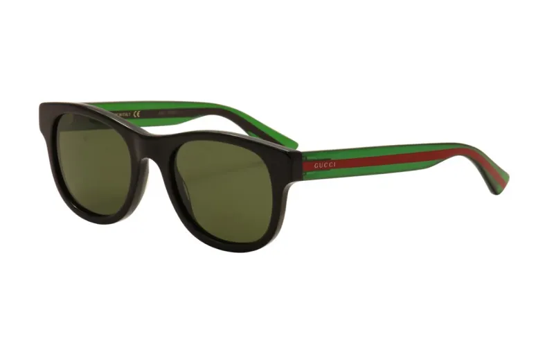GUCCI Web Square Sunglasses Unisex