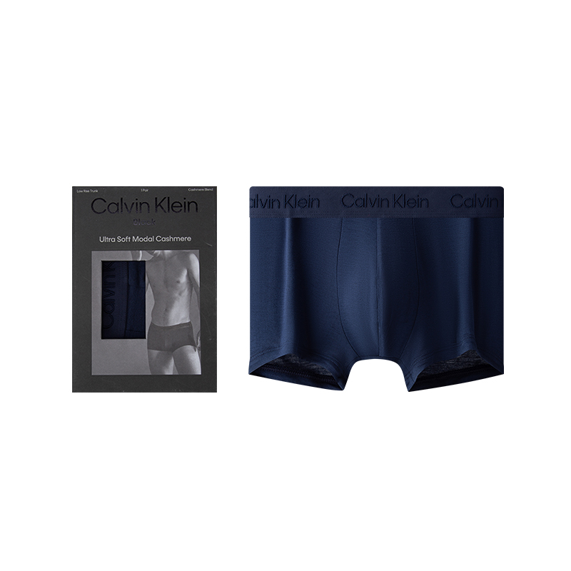 Мужские трусы CALVIN KLEIN 1 (темно-синие)