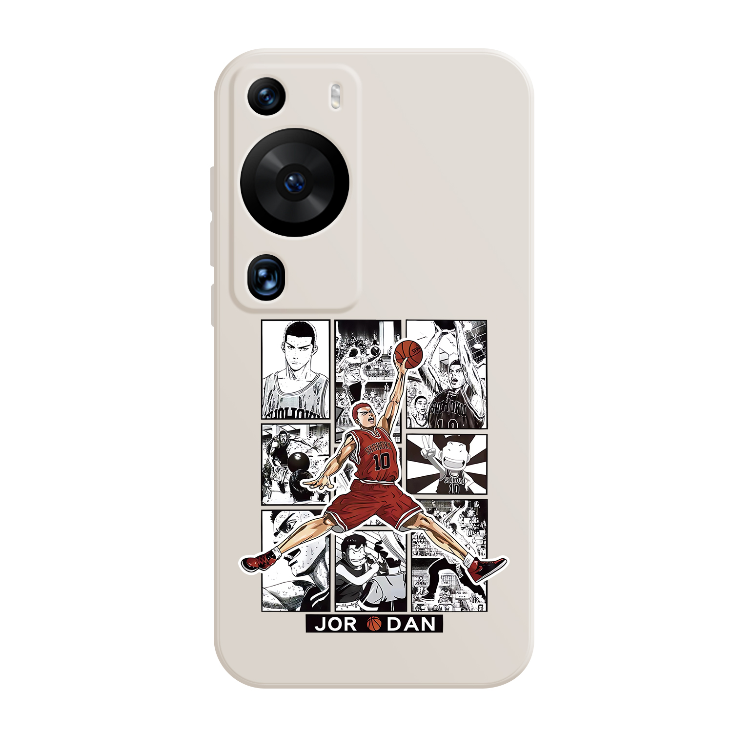 Ziyin silicone material Slam Dunk Sakuragi Hanamichi trendy brand Internet celebrity anti-fall mobile phone case suitable for HUAWEI/Huawei MATE60/50/40/30/P60art/P50/P40/P30/NOVA12/11PRO trend