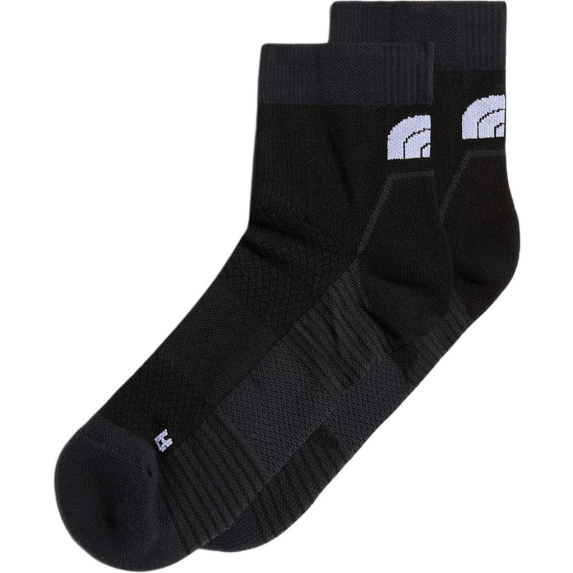 THE NORTH FACE TRAIL RUN 1/4 SOCKS Ankle Socks Unisex 1 Pack Black